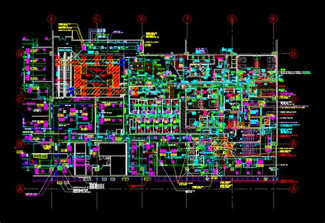 hvac drawings in autocad 